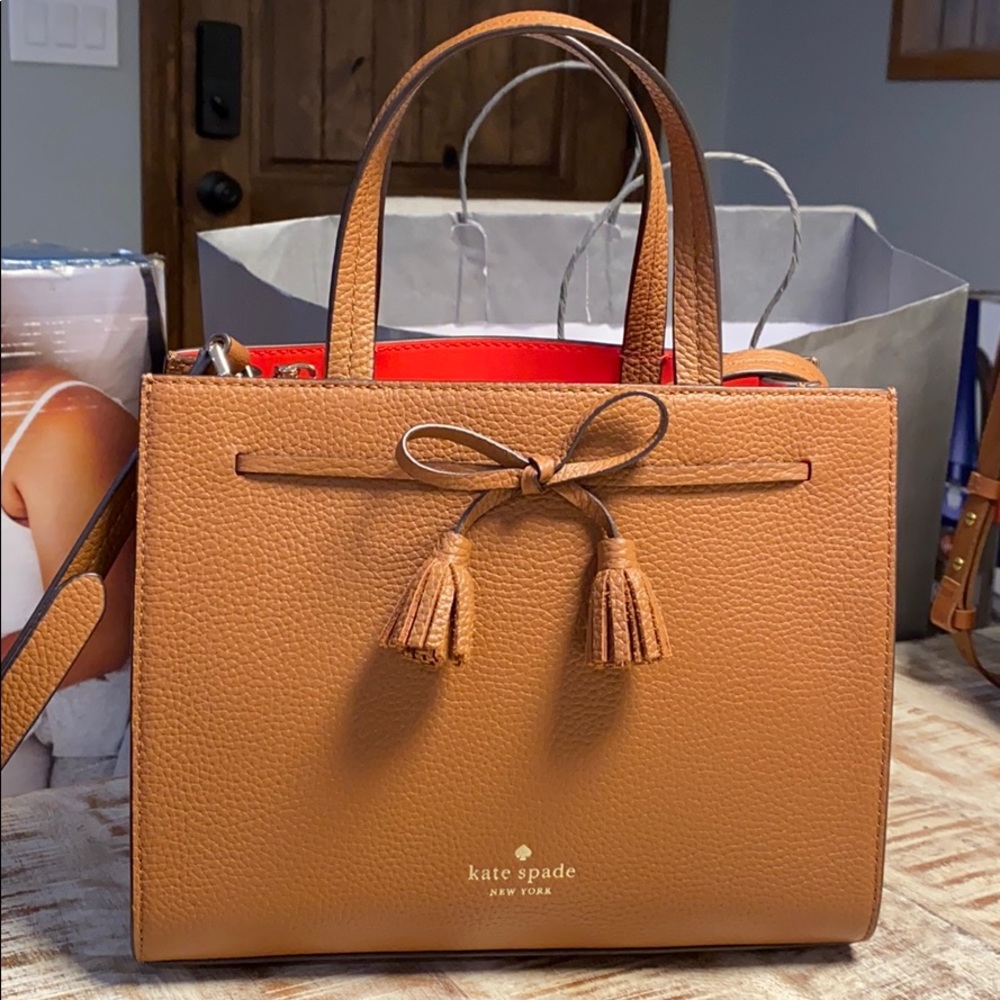 Brown Leather Kate Spade Purse
